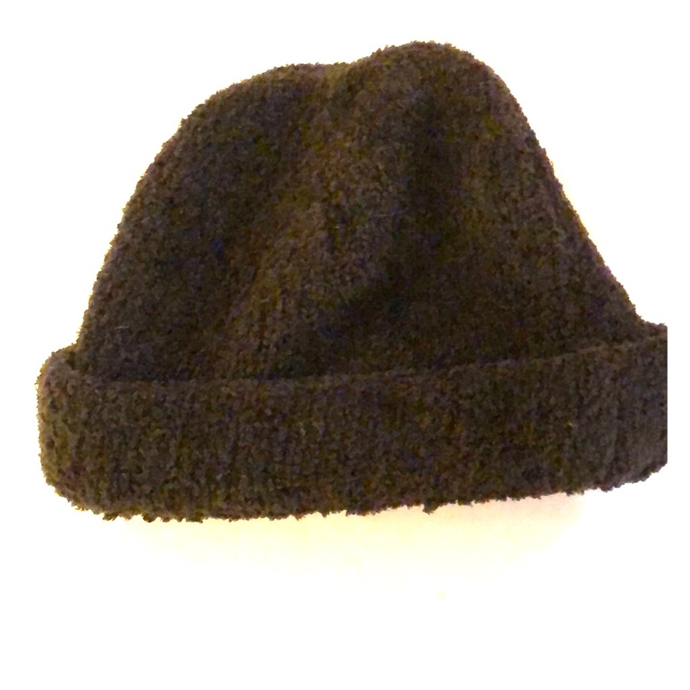 Brown knit cap